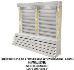 Taylor Silver Cabinet Panel