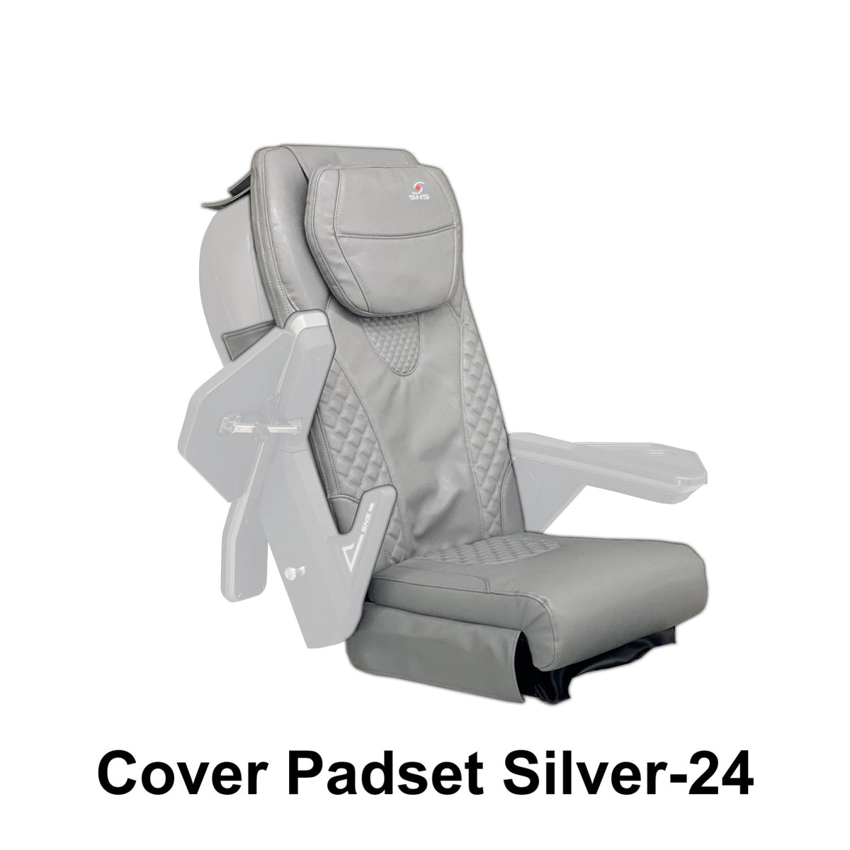 Padset 24 Silver Velcro
