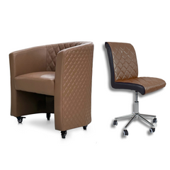 Combo Elegant 5 Customer & Luxury Technician Chair
