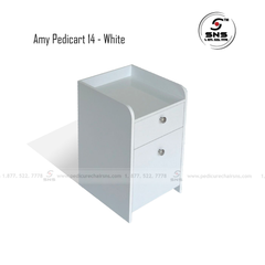 Amy Pedicart 14 - White