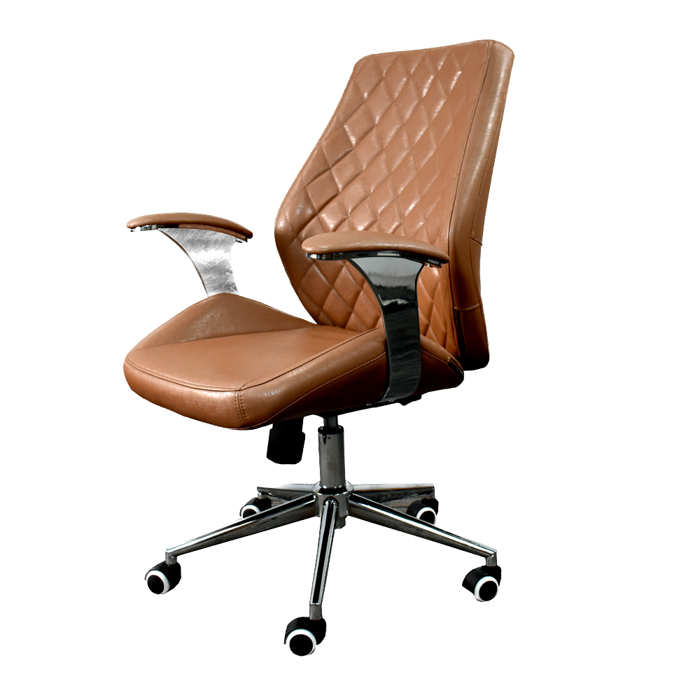 Diamond Customer Chair (Italy Leather)