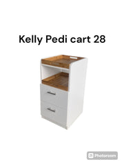 Kelly Pedicart 28 - White/Gold