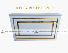 Kelly Reception 70 - White / Gold