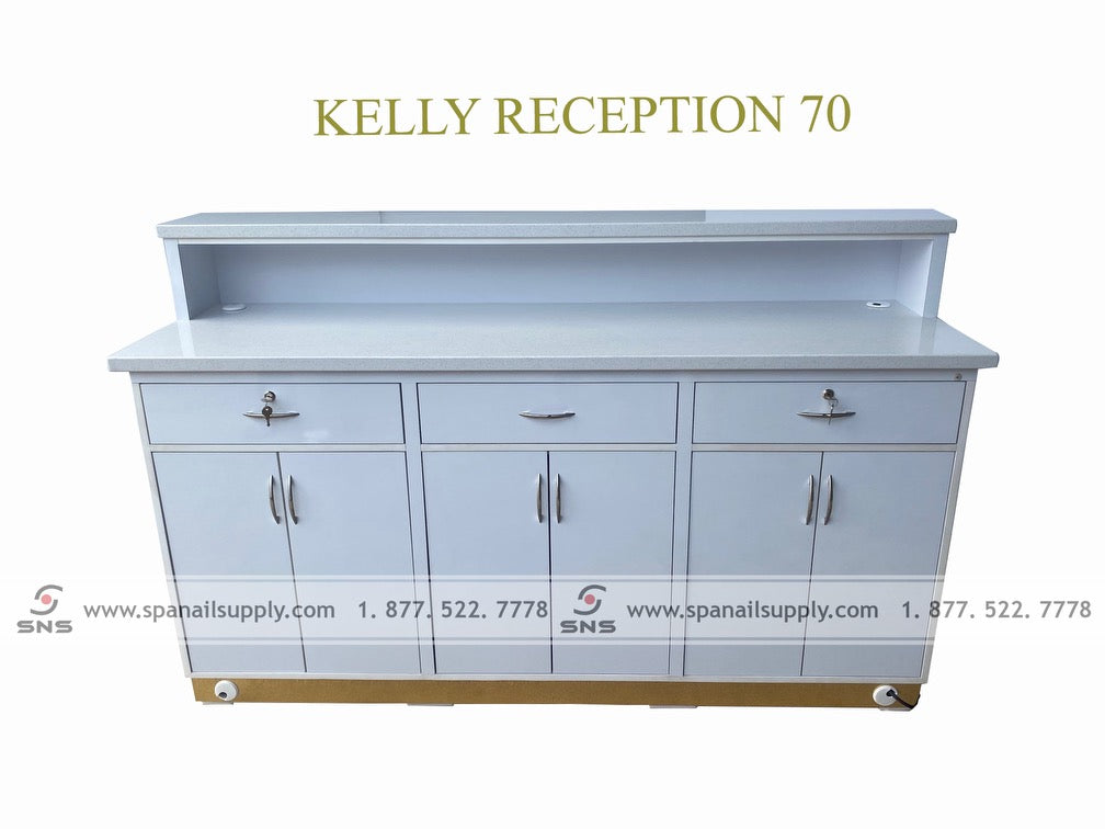 Kelly Reception 70 - White / Gold