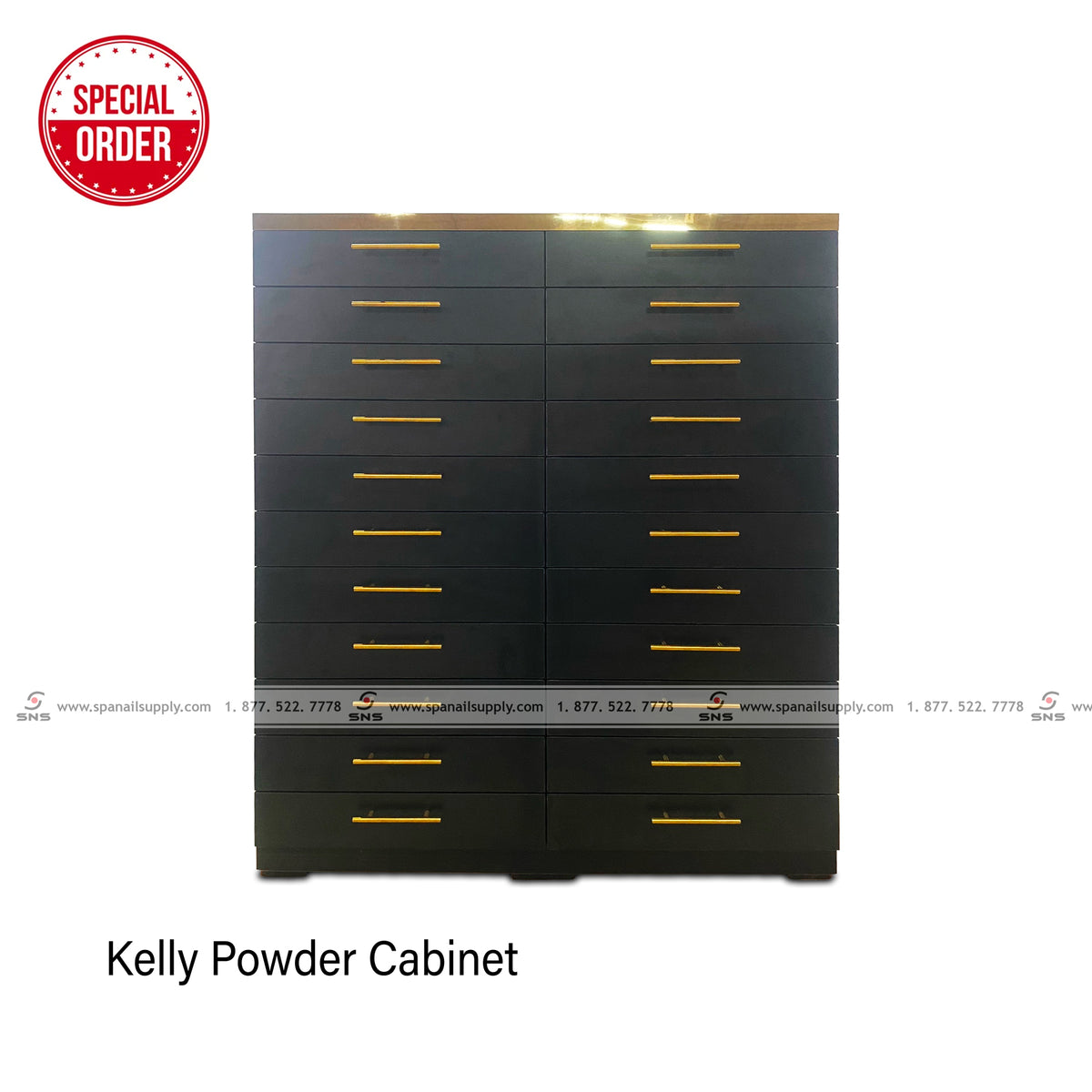 Kelly Black Powder cabinet 48 - TT