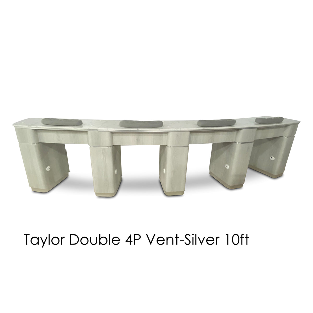 Taylor Double 4P curve Vent - Silver