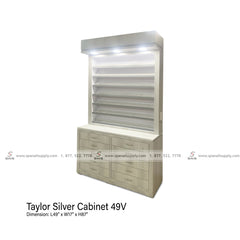 Taylor Silver Cabinet 48V
