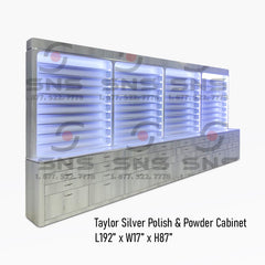 Taylor Silver Cabinet 192 - Custom Order