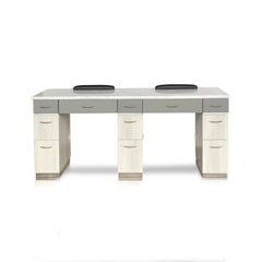 Taylor 3 Double Table 70 - Silver