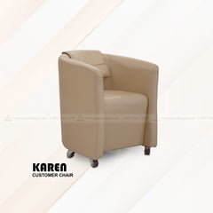 Karen Customer Chair Gold