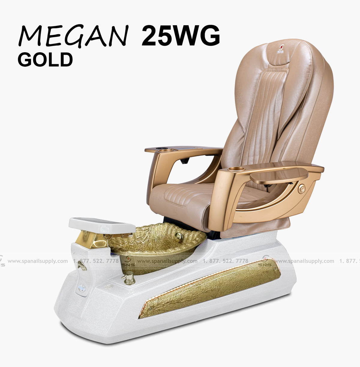 Premium - Megan 25 Pedicure Chairs