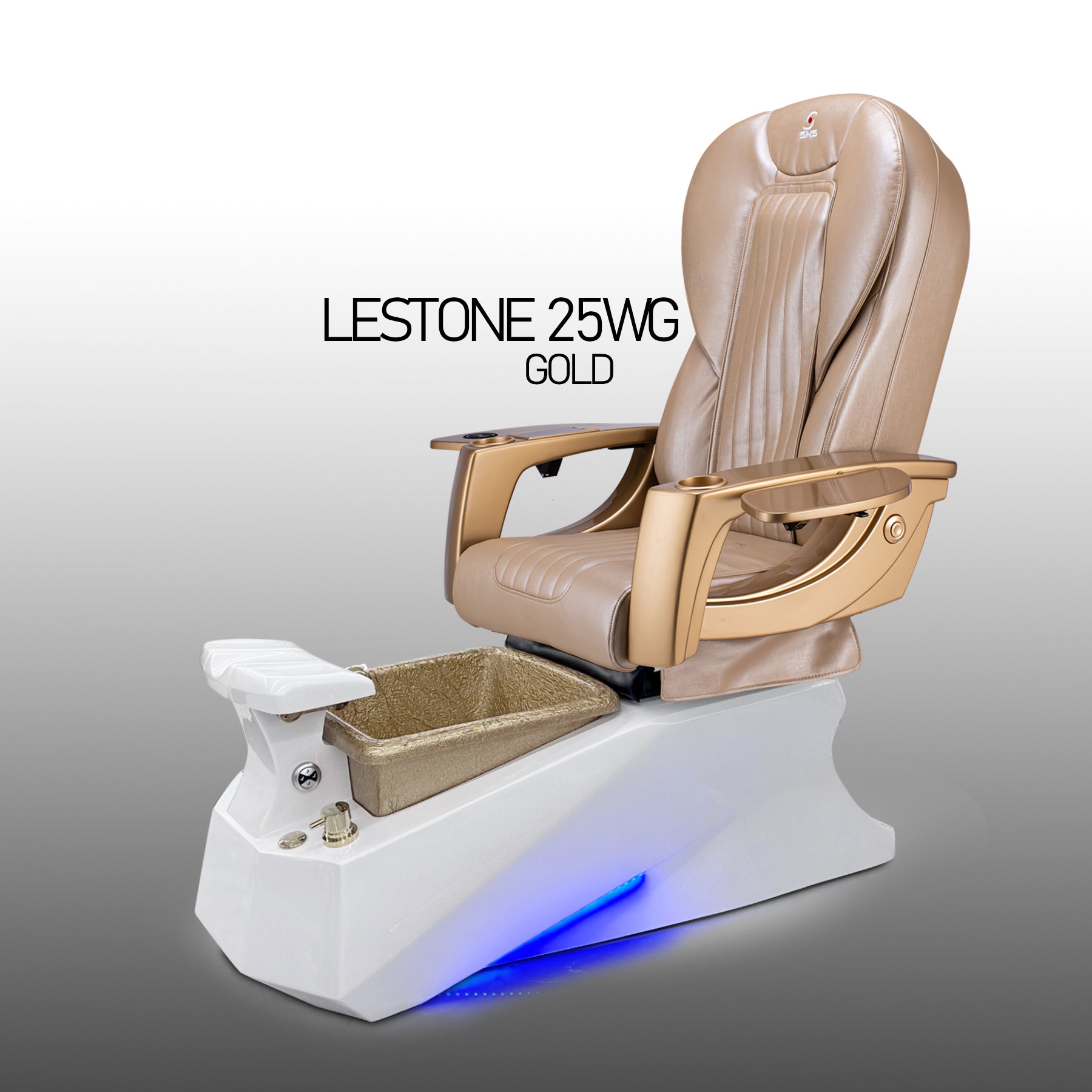 Premium - LeStone 25 Gold Pedicure Chairs