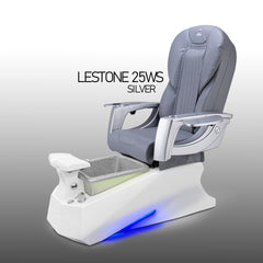 Premium - LeStone 25 Silver Pedicure Chairs