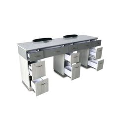 Taylor 3 Double Table 70 Vent - Silver